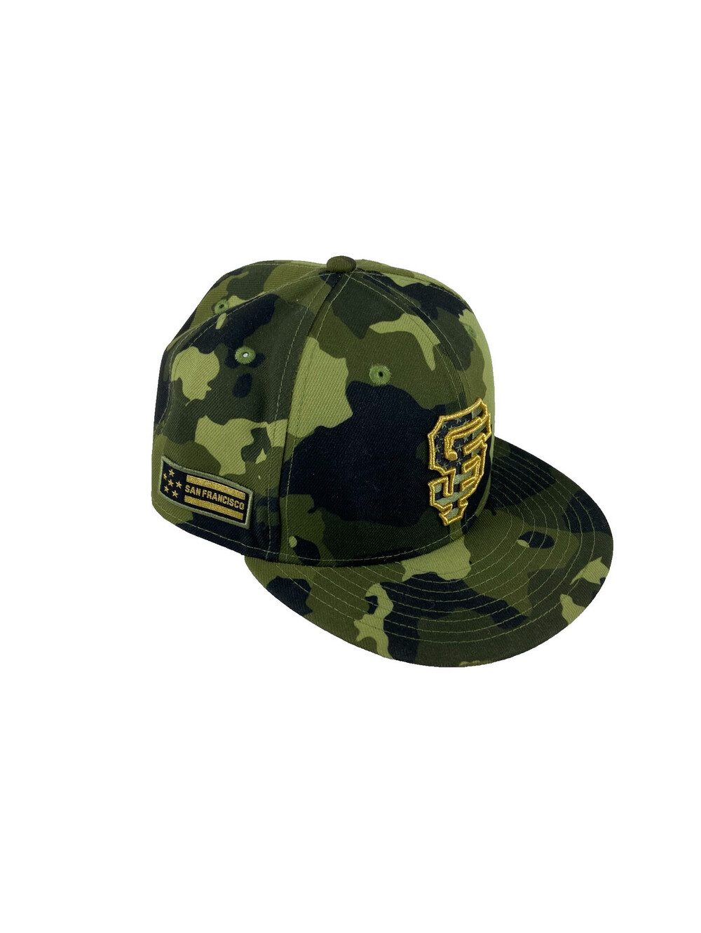 San Francisco Giants New Era Camo Baseball Cap MLB Salute To Military